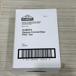 Elmer's Opaque Colored Glue Pink 5oz